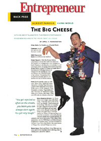 Entrepreneur Magazine featuring Jay Kamhi of Funtalking, maker of all Funtalking.com products